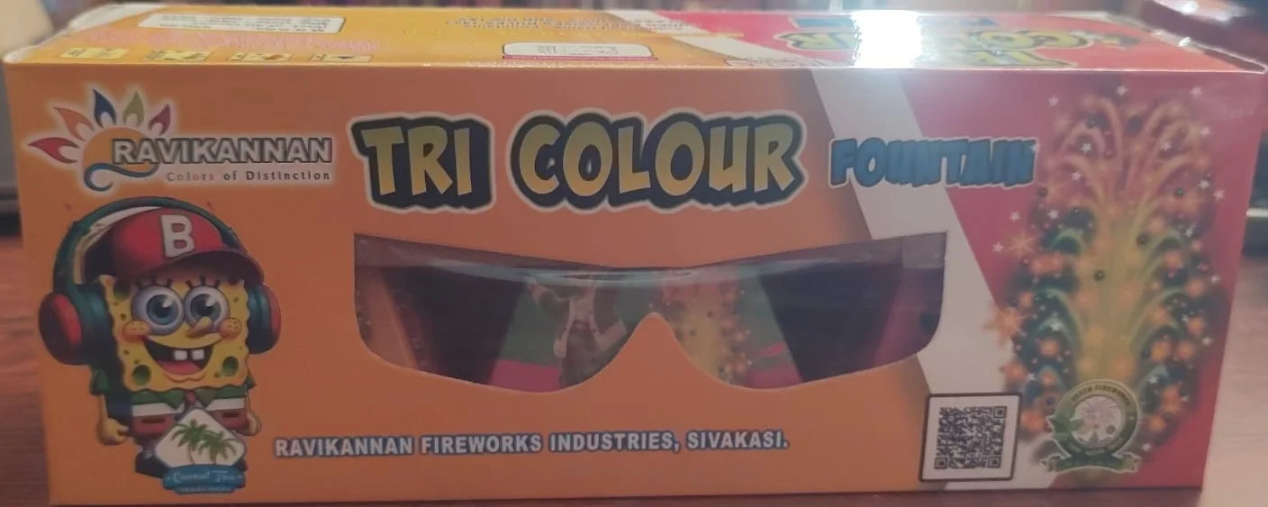 Tricolour Fountain (3 Pcs)