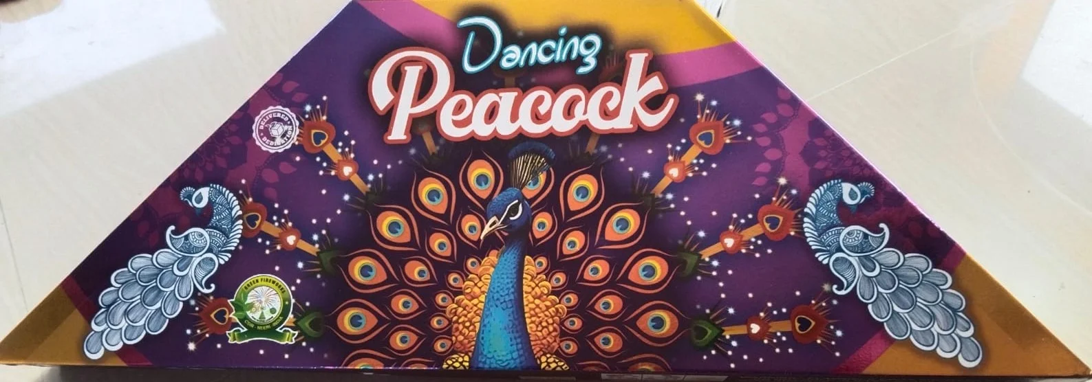 Dancing Peacock(Red,Green)